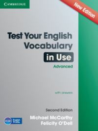 Book Cover for Test Your English Vocabulary in Use. Advanced With Answers by Michael McCarthy, Felicity ODell