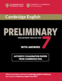 Book Cover for Preliminary 7. With Answers by University of Cambridge