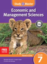 Book Cover for Study & Master Economic and Management Sciences Teacher's Guide Grade 7 Teacher's Guide by Marietjie Barnard, Angela Voges, Christine de Nobrega