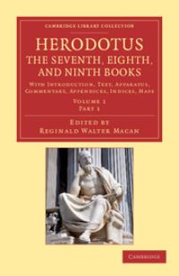 Book Cover for Introduction, Book VII (Text and Commentaries) Herodotus: The Seventh, Eighth, and Ninth Books by Herodotus