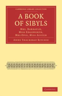 Book Cover for A Book of Sibyls by Anne Thackeray Ritchie