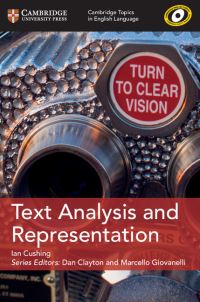 Book Cover for Text Analysis and Representation by Ian Cushing