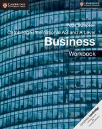 Book Cover for Cambridge International AS and A Level Business. Workbook by Peter Stimpson