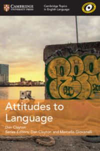 Book Cover for Attitudes to Language by Dan Clayton