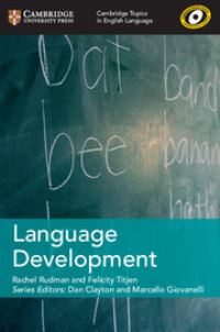Book Cover for Language Development by Rachel Rudman, Felicity Titjen