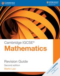 Book Cover for Cambridge IGCSE Mathematics Revision Guide by Martin Law
