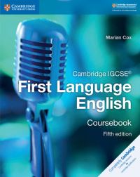 Book Cover for Cambridge IGCSE First Language English Coursebook by Marian Cox