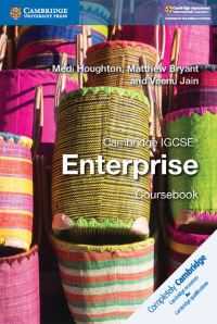 Book Cover for Cambridge IGCSE Enterprise Coursebook by Medi Houghton, Matthew Bryant, Veenu Jain