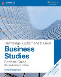 Book Cover for IGCSE and O Level Business Studies. Revision Guide by Medi Houghton