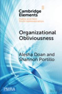 Book Cover for Organizational Obliviousness by Alesha E Doan, Shannon Portillo