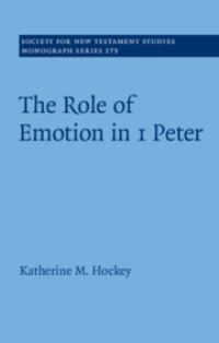Book Cover for The Role of Emotion in 1 Peter by Katherine M. Hockey