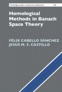 Book Cover for Homological Methods in Banach Space Theory by Félix Cabello Sánchez, Jesús M F Castillo