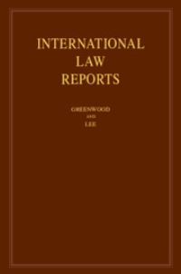 Book Cover for International Law Reports. Volume 188 by C J Greenwood, Karen Lee