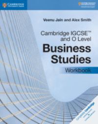 Book Cover for Cambridge IGCSE and O Level Business Studies. Workbook by Veenu Jain, Alex Smith