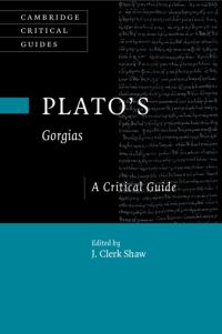 Book Cover for Plato's Gorgias by J Clerk Shaw