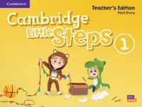 Book Cover for Cambridge Little Steps. 1 Teacher's Edition by Paul Drury