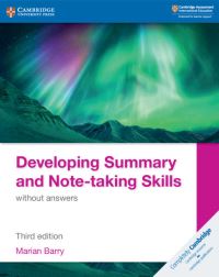 Book Cover for Developing Summary and Note-Taking Skills Without Answers by Marian Barry