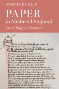 Book Cover for Paper in Medieval England by Orietta Da Rold