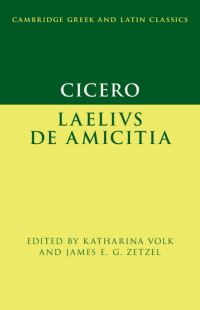 Book Cover for Cicero, Laelius De Amicitia by Marcus Tullius Cicero