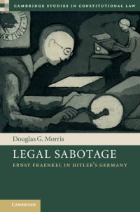 Book Cover for Legal Sabotage by Douglas G Morris