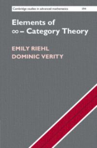 Book Cover for Elements of [Infinity]-Category Theory by Emily Riehl, Dominic Verity
