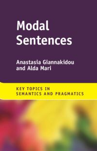 Book Cover for Modal Sentences by Anastasia Giannakidou, Alda Mari