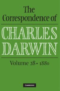 Book Cover for The Correspondence of Charles Darwin. Volume 28 1880 by Charles Darwin