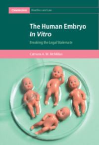 Book Cover for The Human Embryo in Vitro by Catriona A W McMillan