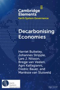 Book Cover for Decarbonising Economies by Harriet Bulkeley