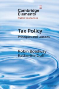 Book Cover for Tax Policy by Robin W Boadway, Katherine Cuff
