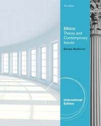 Book Cover for Ethics by Barbara MacKinnon