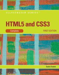 Book Cover for HTML 5 and CSS 3 Complete by Sasha Vodnik