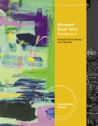 Book Cover for Microsoft Excel 2010 by Elizabeth Eisner Reding, Lynn Wermers