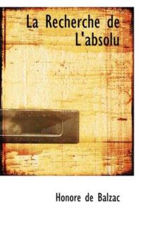 Book Cover for La Recherche De L'Absolu by Honore De Balzac
