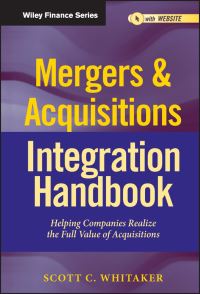 Book Cover for Mergers & Acquisitions Integration Handbook by Scott C. Whitaker