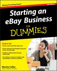 Book Cover for Starting an eBay Business for Dummies by Marsha Collier