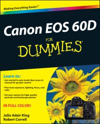 Book Cover for Canon EOS 60D for Dummies by Julie Adair King, Robert Correll