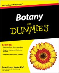 Book Cover for Botany for Dummies by René Fester Kratz