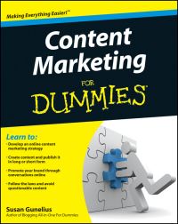Book Cover for Content Marketing for Dummies by Susan Gunelius