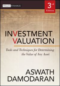 Book Cover for Investment Valuation by Aswath Damodaran