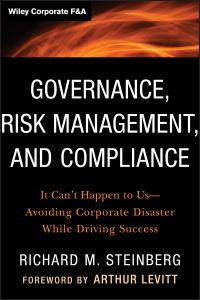 Book Cover for Governance, Risk Management, and Compliance by Richard Steinberg