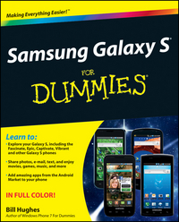 Book Cover for Samsung Galaxy S for Dummies by Bill Hughes