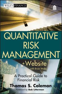 Book Cover for Quantitative Risk Management by Thomas Sedgwick Coleman