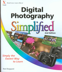 Book Cover for Digital Photography Simplified by Rob Sheppard