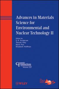 Book Cover for Advances in Materials Science for Environmental and Nuclear Technology II by Materials Science  Technology Conference, S K Sundaram, American Chemical Society