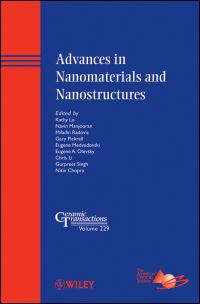 Book Cover for Advances in Nanomaterials and Nanostructures by Materials Science  Technology Conference