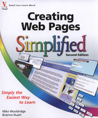 Book Cover for Creating Web Pages Simplified by Mike Wooldridge, Brianna Stuart