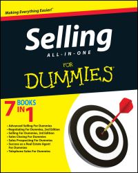 Book Cover for Selling ALL-IN-ONE FOR DUMMIES by Tom Hopkins