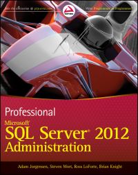 Book Cover for Professional Microsoft SQL Server 2012 Administration by Adam Jorgensen