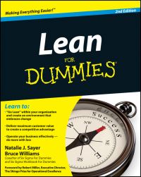 Book Cover for Lean for Dummies by Bruce Williams, Natalie J Sayer